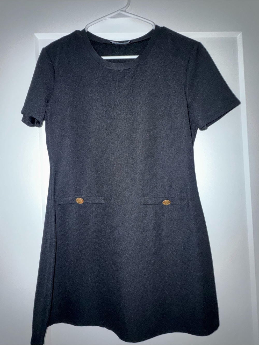 Black Zara Aline dress